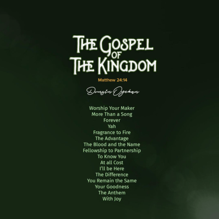 The Gospel Of The Kingdom Tracklist