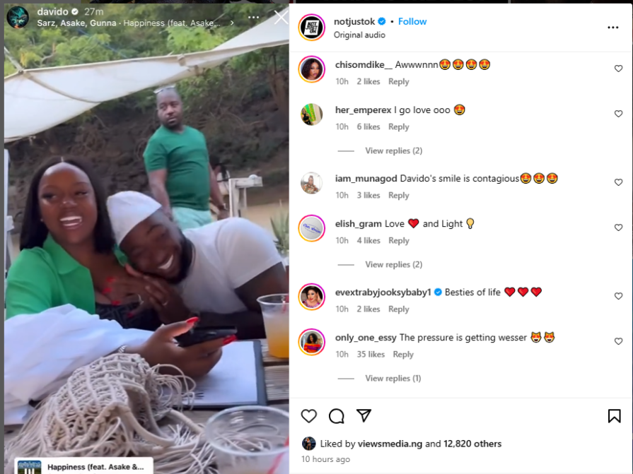 Davido and Chioma