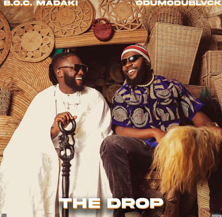 B.O.C Madaki and Odumodublvck On The Drop Album Cover