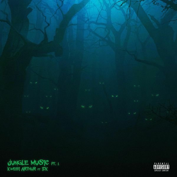 Cover Art for Jungle Music Pt 1 by Kwesi Arthur featuring IDK