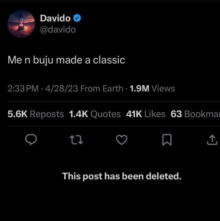 Davido BNXN Talent