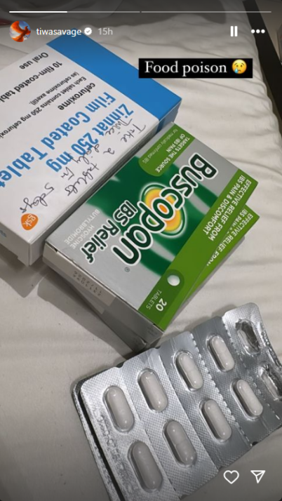Tiwa Savage Medications