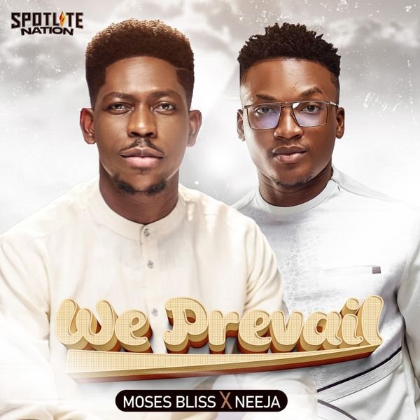 Moses Bliss and Neeja on We Prevail Cover Art