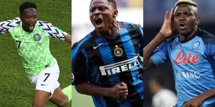 Highest goal scoring Nigerian players Champions League