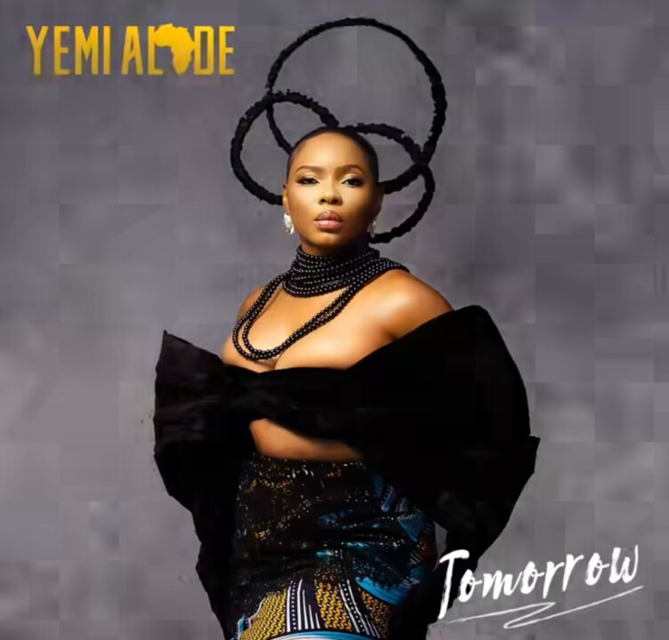 Yemi Alade on the cover of her new single Tomorrow