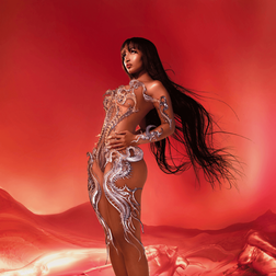Shenseea on the cover of her Never Gets Late Here album