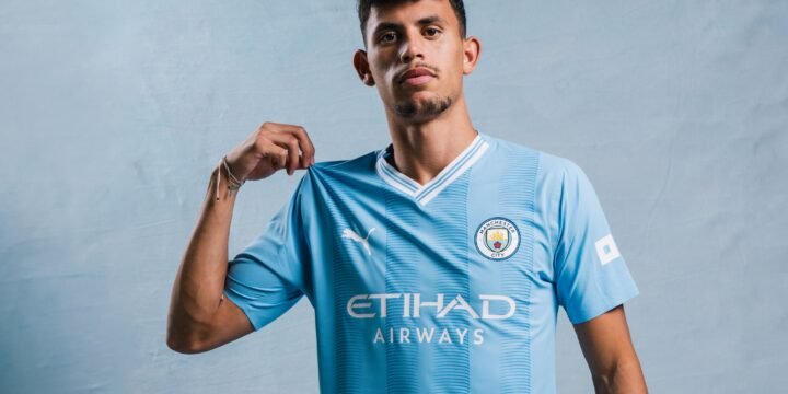 Matheus Nunes unveiling at Manchester City
